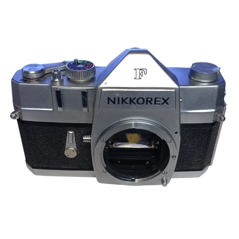 Nikon Nikkorex F Camera Mod.1 Selenium Camera Body, with Leather‎ Cover
